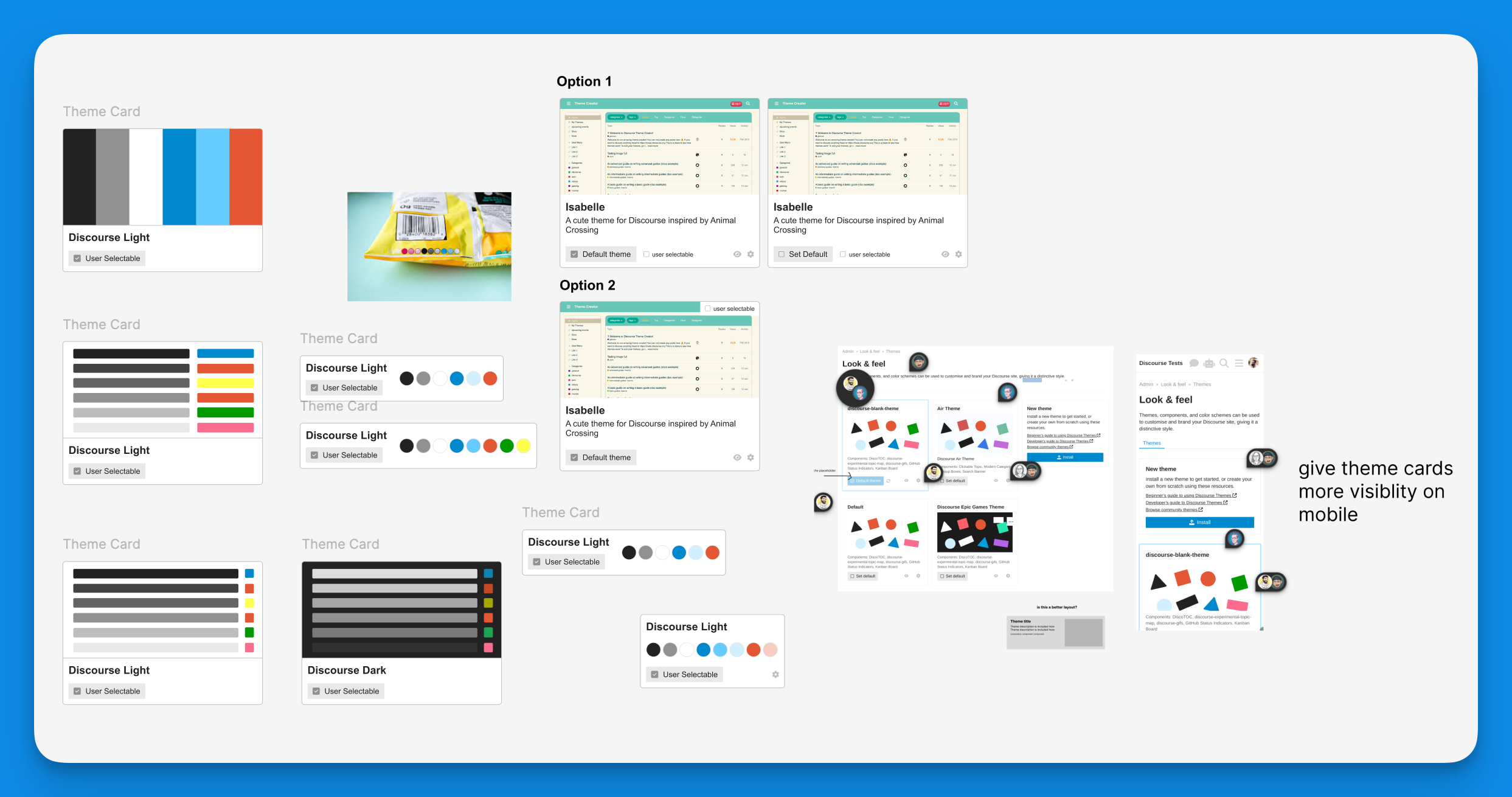 brainstorming theme layout